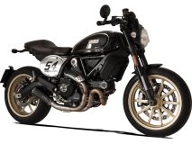 DUCATI Scrambler 2015-2017 Recto Negro (anillo)