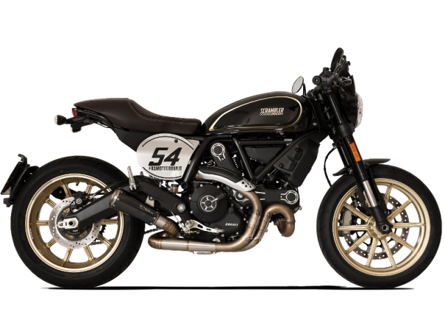 DUCATI Scrambler 2015-2017 Espiral Negro (anillo)