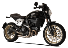 DUCATI Scrambler 2015-2017 Espiral Negro (anillo)