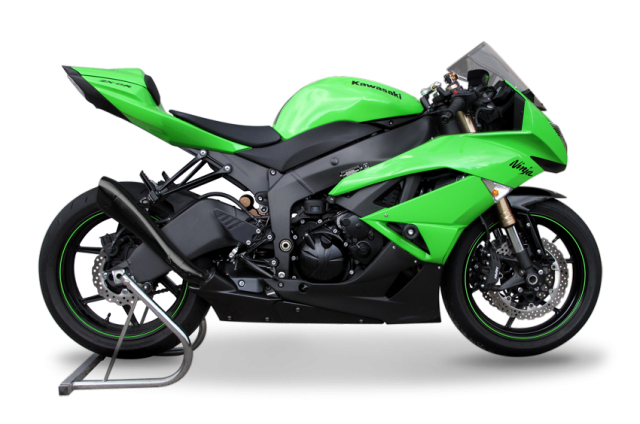 KAWASAKI ZX-6R 600 2009-2016 Negro