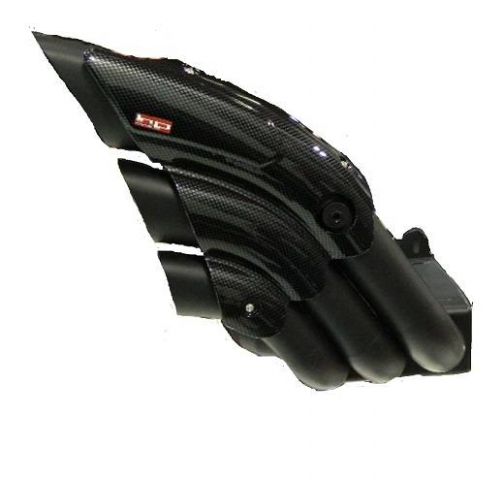 HYDRO-TRE Negro Tapa Carbono Heatshield Negro