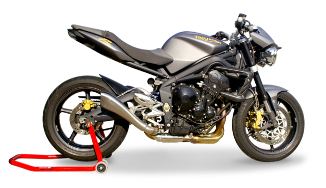 TRIUMPH Street Triple 2007-2012 s/quilla